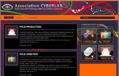 Création du site CYBERLAB